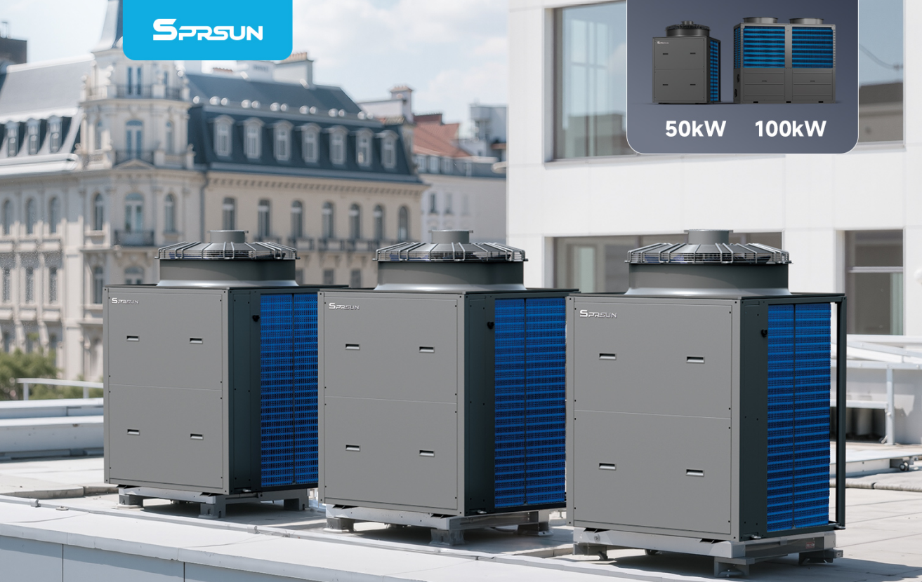 R290 commerciële warmtepomp