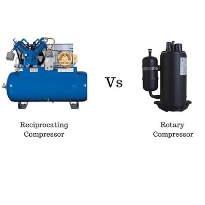 Zuigercompressor versus roterende compressor in HVAC