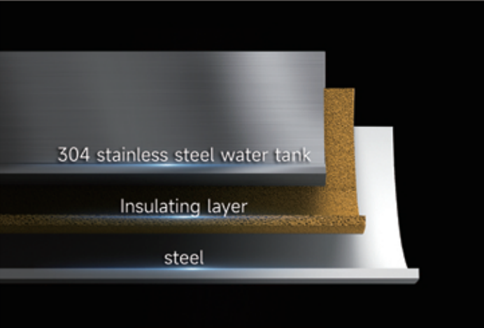 50 mm thermische ge&iuml;soleerde naadloze schuimlaag