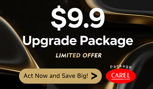 $ 9,9 upgrade -pakket! Handel nu en bespaar groot!
