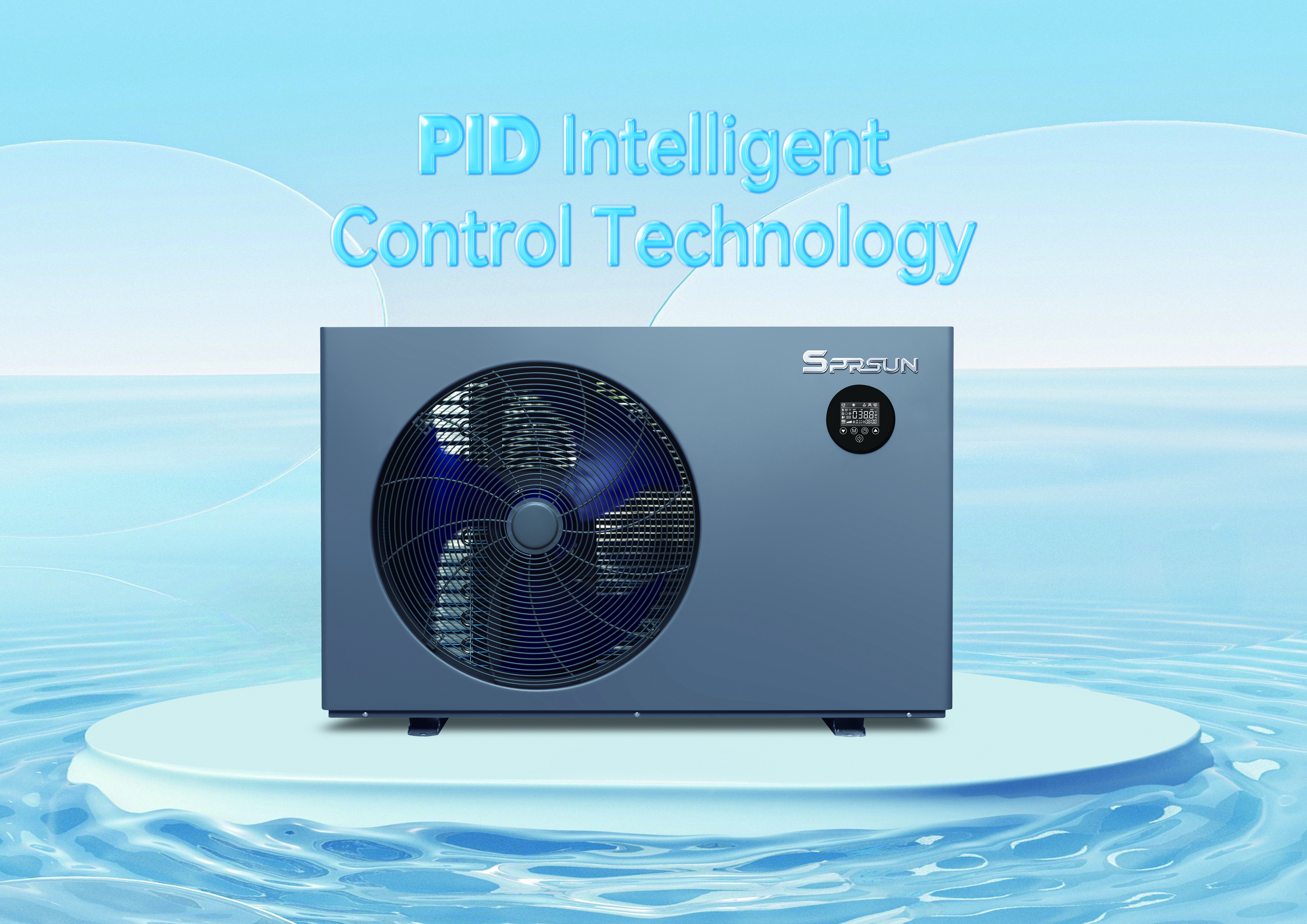 SPRSUN Oceanstar Pool Warmtepomp Intelligente besturing