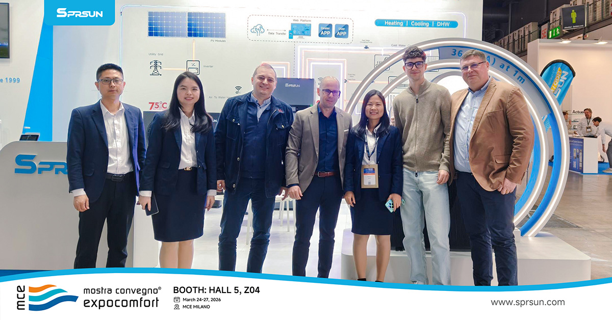 SPRSUN Team communiceert met wereldwijde partners