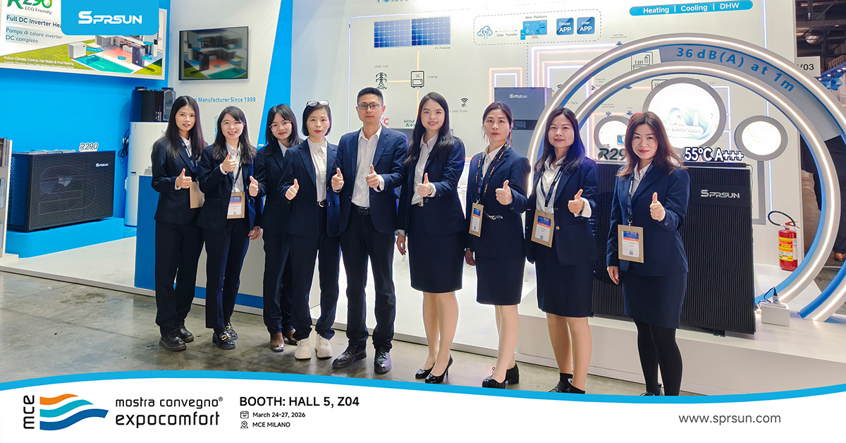 SPRSUN Team op MCE 2026