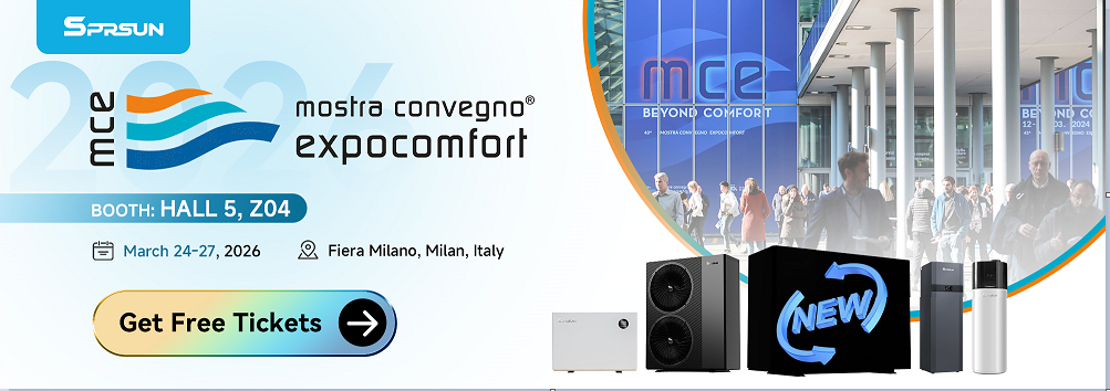 Sluit je aan bij SPRSUN op MCE 2026 in Milaan