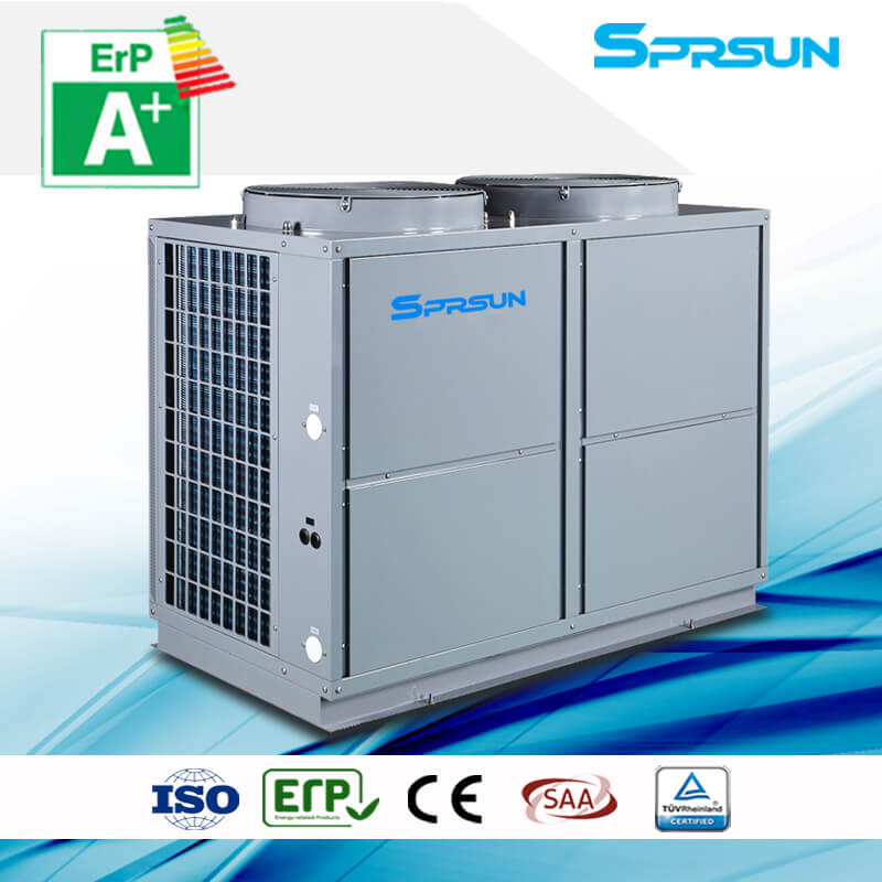 29.6 kw 36 kw Efficiënte monoblock luchtwarmtepomp air conditioner voor verwarming en koeling