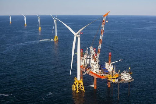 Slimmer offshore windpark