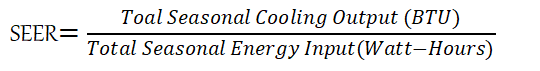 Seizoensgebonden energie-effici&euml;ntieverhouding (SEER)