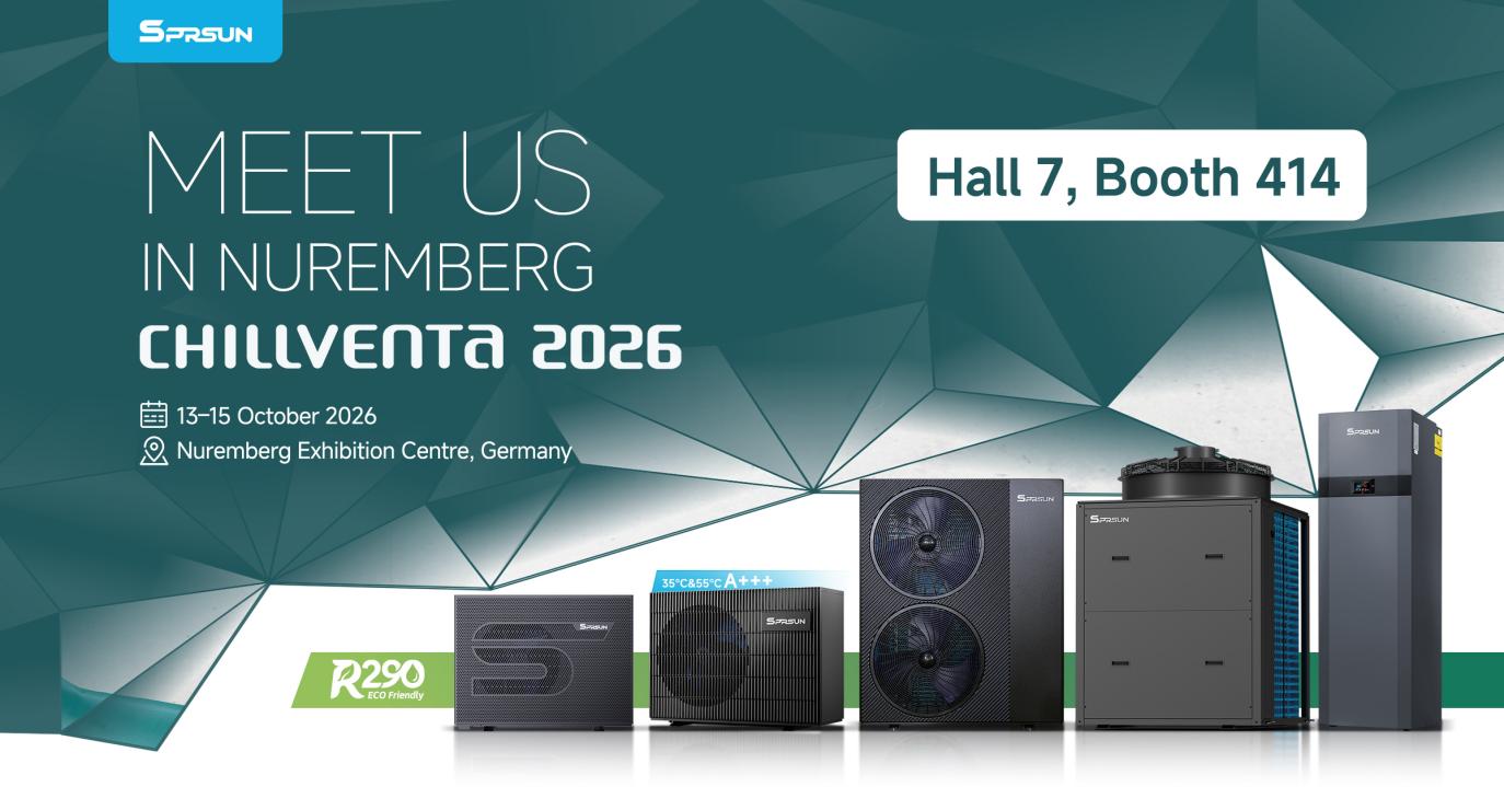 SPRSUN is aanwezig op de HVAC-tentoonstelling CHILLVENTA in oktober 2026